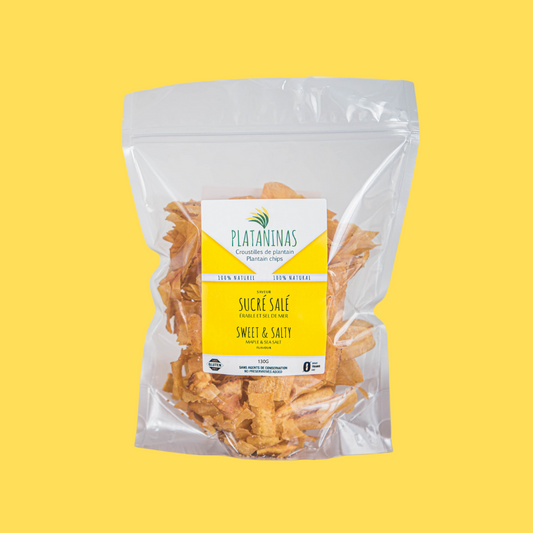 Sweet and Salty Plantain Chips - 130g