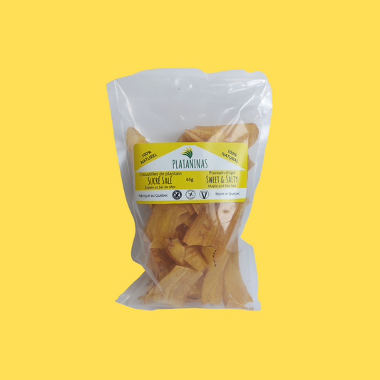 Sweet and Salty Plantain Chips - 130g